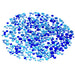 Estella Flat Back Crystals Non Hotfix Mix Sky Blue - Bluestreak Crystals