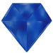 Estella Flat Back Shaped Rhinestones Non Hotfix Diamond Sapphire - Bluestreak Crystals