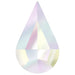 Estella Flat Back Shaped Rhinestones Non Hotfix Drop Crystal AB - Bluestreak Crystals