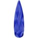 Estella Flat Back Shaped Rhinestones Non Hotfix Raindrop Sapphire - Bluestreak Crystals