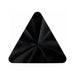 Estella Flat Back Shaped Rhinestones Non Hotfix Triangle Jet - Bluestreak Crystals