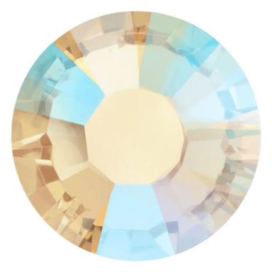 Estella Hotfix Flat Back Crystals Light Colorado Topaz Shimmer - Bluestreak Crystals