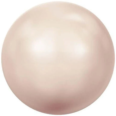 Estella Pearls Round Crystal Creamrose - Bluestreak Crystals