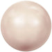 Estella Pearls Round Crystal Creamrose - Bluestreak Crystals