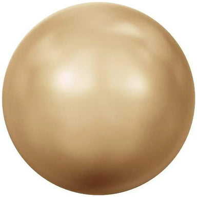 Estella Pearls Round Gold - Bluestreak Crystals