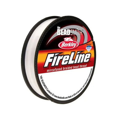 Fireline Braided Beading Thread Clear - Bluestreak Crystals