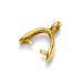 Gold Plated (24k) Stirrup Bail 11mm - Bluestreak Crystals
