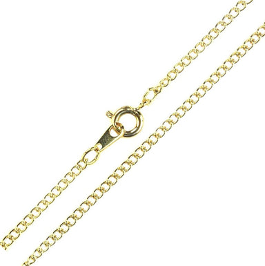 Gold Plated Curb Chains - Bluestreak Crystals