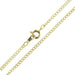 Gold Plated Curb Chains - Bluestreak Crystals