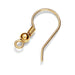 Gold Plated Fish Hook Earwires - Bluestreak Crystals