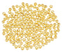 Gold Plated Smooth Round Beads - Bluestreak Crystals