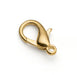 Gold Plated Trigger Clasp - Bluestreak Crystals