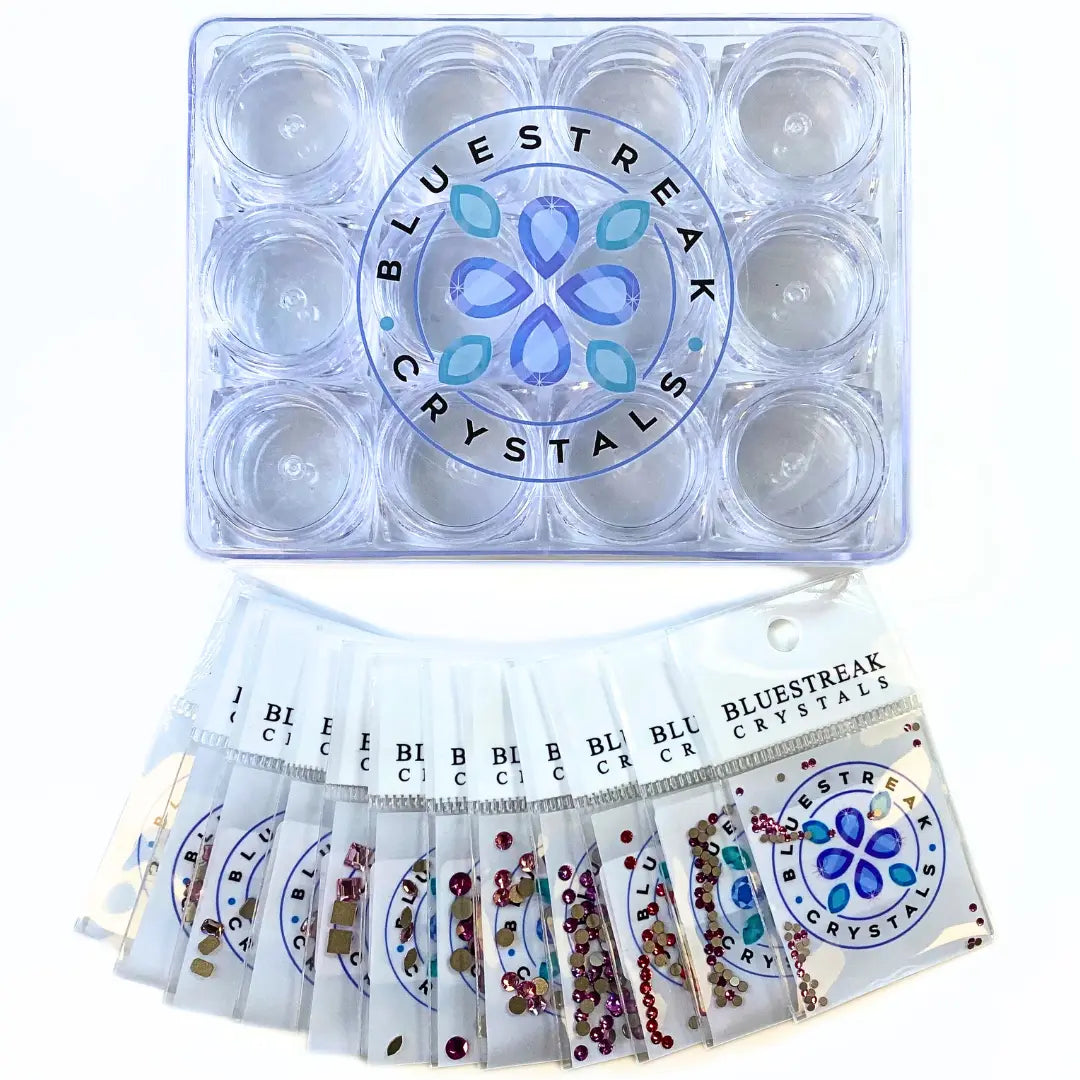 Serinity Flat Back Crystals Non Hotfix Supreme Mix Pinks