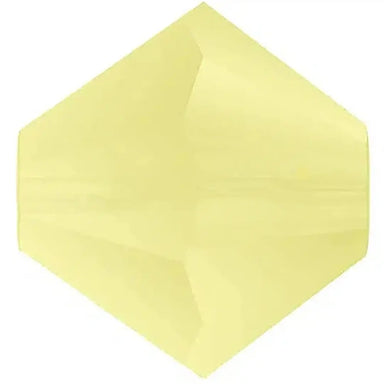 Preciosa Beads Bicone Acid Yellow Matte - Bluestreak Crystals