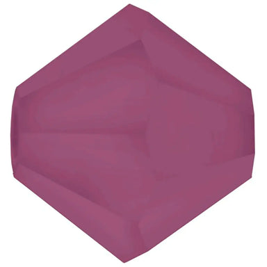 Preciosa Beads Bicone Amethyst Matte - Bluestreak Crystals