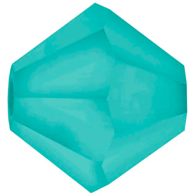 Preciosa Beads Bicone Caribbean Sea Matte - Bluestreak Crystals