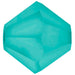 Preciosa Beads Bicone Caribbean Sea Matte - Bluestreak Crystals