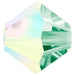 Preciosa Beads Bicone Chrysolite AB - Bluestreak Crystals
