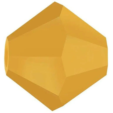 Preciosa Beads Bicone Crystal Aurum Fully Coated - Bluestreak Crystals