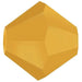 Preciosa Beads Bicone Crystal Aurum Fully Coated - Bluestreak Crystals