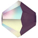 Preciosa Beads Bicone Deep Tanzanite Matte AB - Bluestreak Crystals