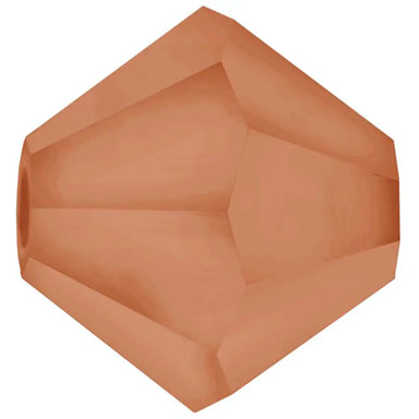 Preciosa Beads Bicone Light Colorado Topaz Matte - Bluestreak Crystals