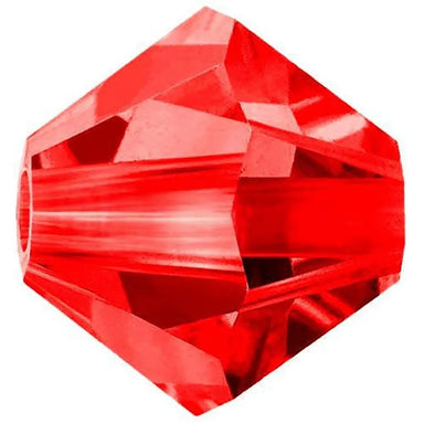 Preciosa Beads Bicone Light Siam - Bluestreak Crystals