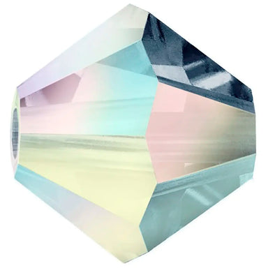 Preciosa Beads Bicone Montana AB 2X - Bluestreak Crystals