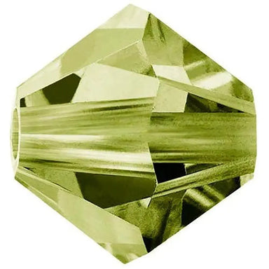 Preciosa Beads Bicone Olivine - Bluestreak Crystals