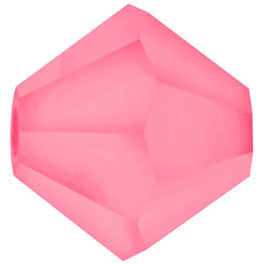 Preciosa Beads Bicone Rose Matte - Bluestreak Crystals