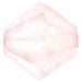 Preciosa Beads Bicone Rose Opal - Bluestreak Crystals