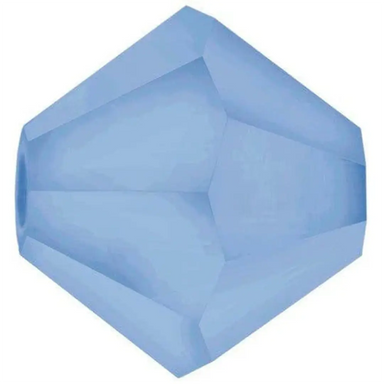 Preciosa Beads Bicone Sapphire Matte - Bluestreak Crystals