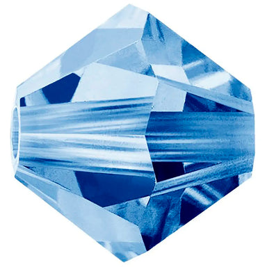 Preciosa Beads Bicone Sapphire - Bluestreak Crystals