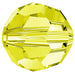 Preciosa Beads Round Citrine - Bluestreak Crystals