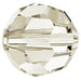 Preciosa Beads Round Crystal Honey - Bluestreak Crystals