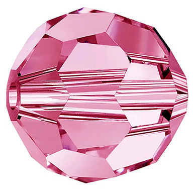 Preciosa Beads Round Rose - Bluestreak Crystals