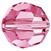 Preciosa Beads Round Rose - Bluestreak Crystals