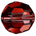 Preciosa Beads Round Siam - Bluestreak Crystals