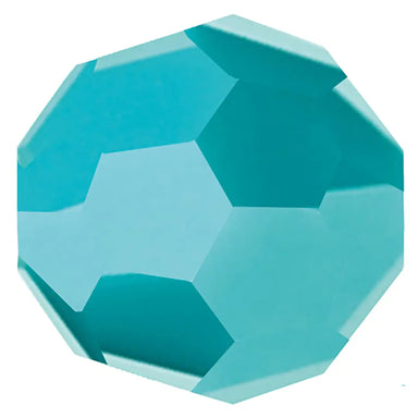 Preciosa Beads Round Turquoise - Bluestreak Crystals