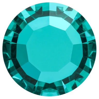 Preciosa Chatons Channel Round Stones Blue Zircon UNFOILED - Bluestreak Crystals