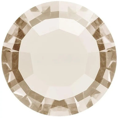 Preciosa Chatons Channel Round Stones Crystal Honey UNFOILED - Bluestreak Crystals