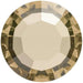Preciosa Chatons Channel Round Stones Light Colorado Topaz UNFOILED - Bluestreak Crystals