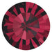 Preciosa Chatons Round Stones Siam - Bluestreak Crystals