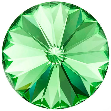 Preciosa Chatons Rivoli Round Stones Peridot - Bluestreak Crystals