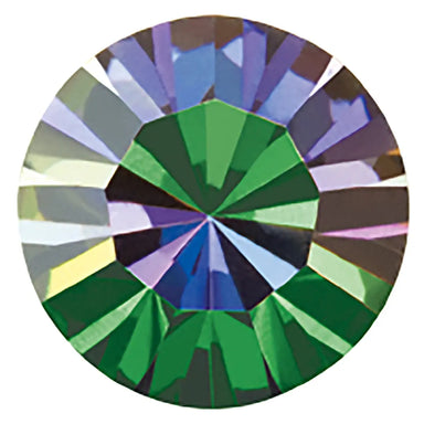 Preciosa Chatons Round Stones Crystal Vitrail Medium - Bluestreak Crystals