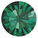 Preciosa Chatons Round Stones Emerald - Bluestreak Crystals
