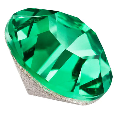 Preciosa Chatons Round Stones Mint Green - Bluestreak Crystals