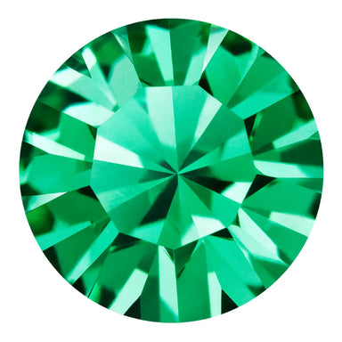 Preciosa Chatons Round Stones Mint Green - Bluestreak Crystals