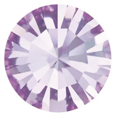 Preciosa Chatons Round Stones Violet - Bluestreak Crystals