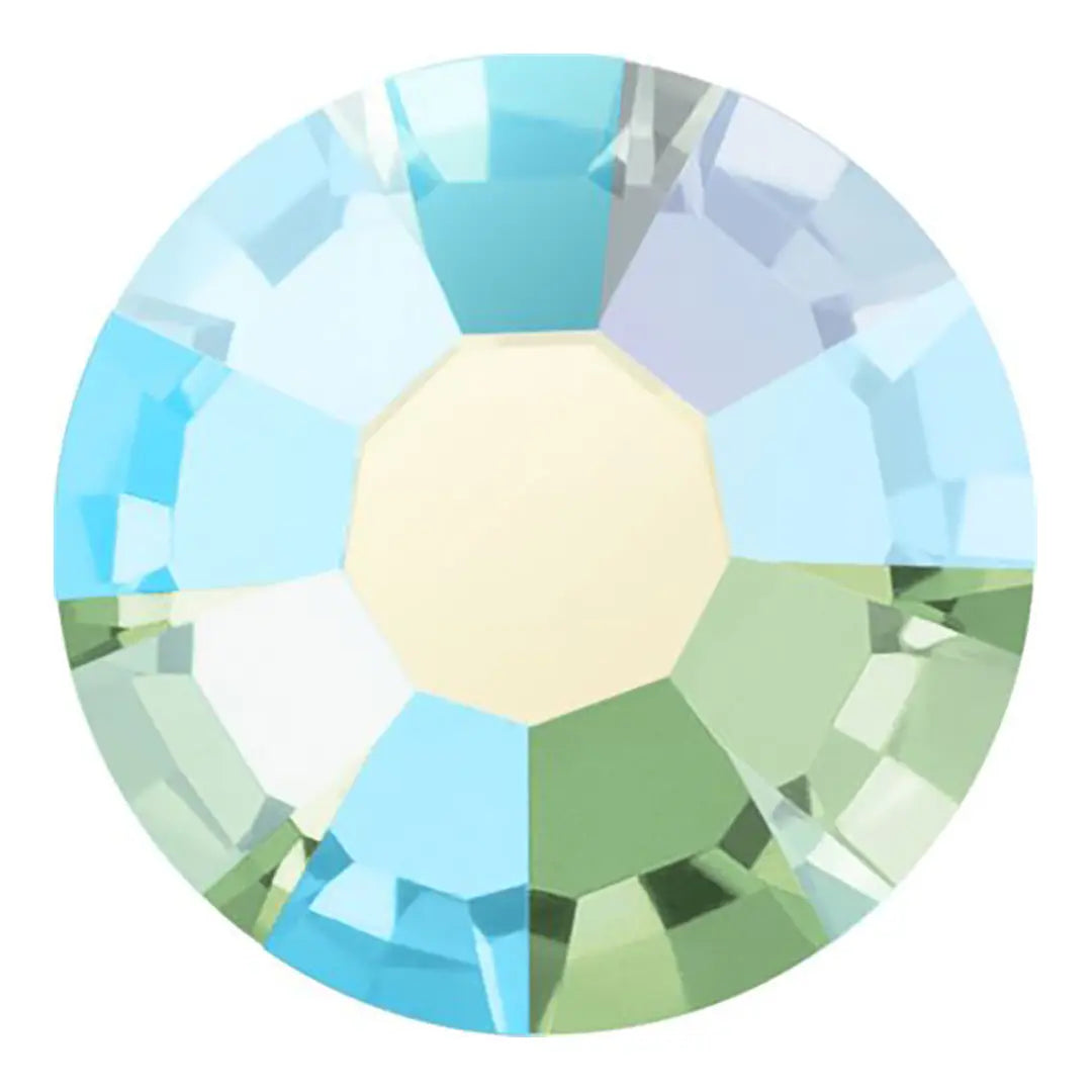 Preciosa Colour Sample Service - Flatback Crystals AB Colours - Bluestreak Crystals